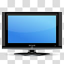 black flat screen TV transparent background PNG clipart
