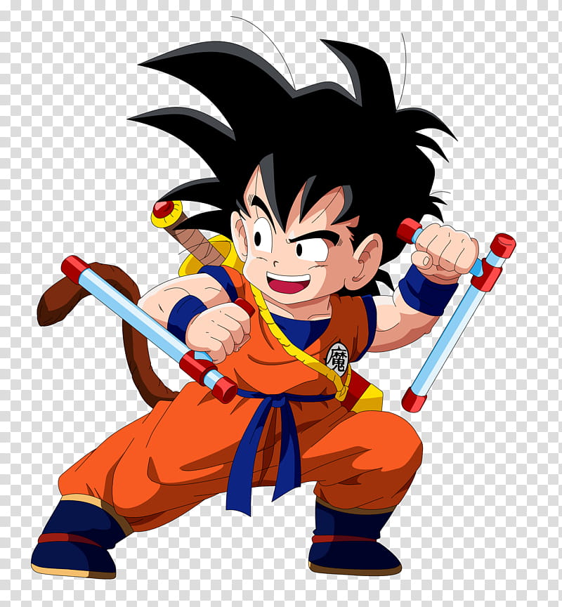 Kid Goku Vector Render/Extraction PNG by TattyDesigns on