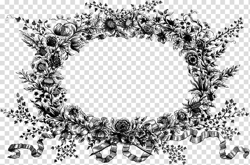Vintage Flower, Decoupage, Logo, Collage, Wreath, Circle, Ornament, Interior Design transparent background PNG clipart