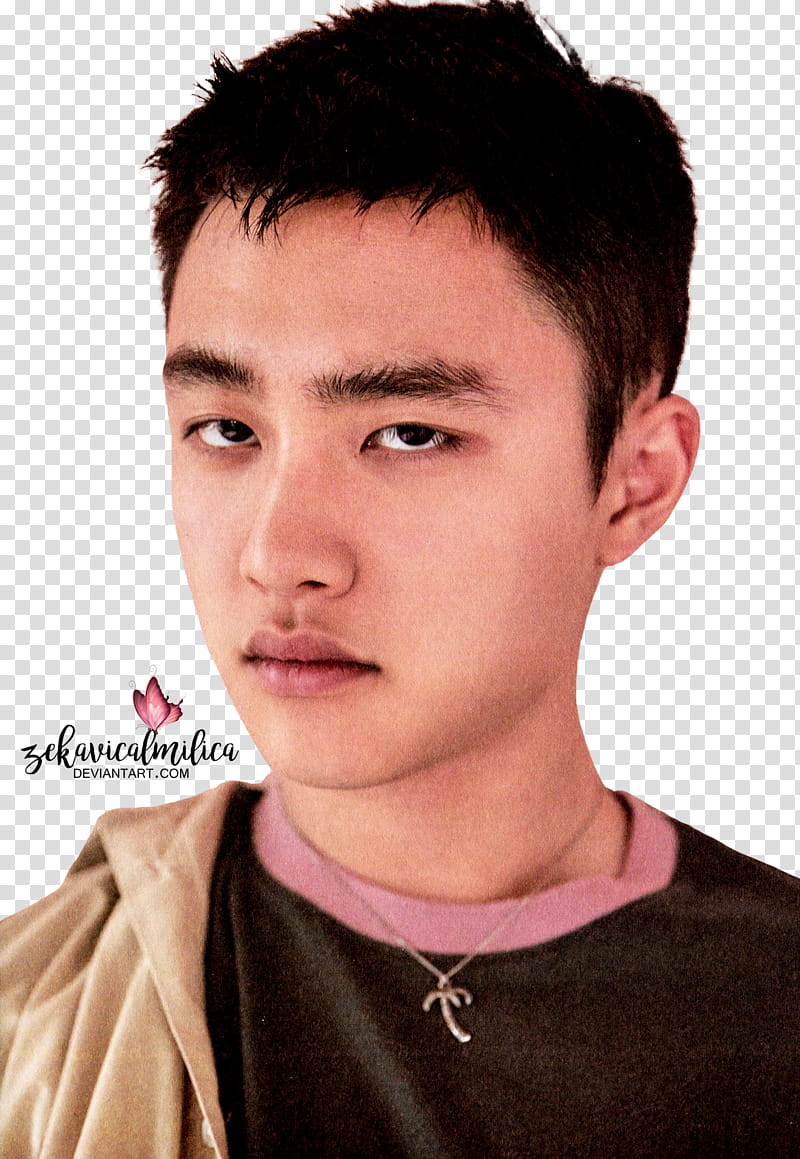 EXO D O Lucky One, Exo-K Do Kyungsoo transparent background PNG clipart