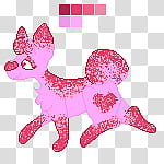 Lovesick Pixel doll transparent background PNG clipart