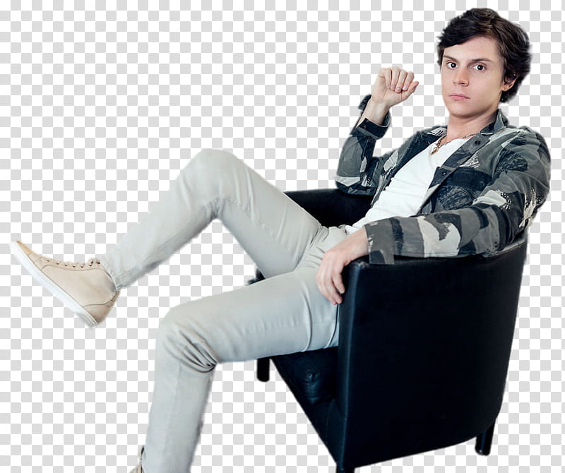 Evan Peters transparent background PNG clipart