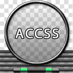 Rally dock icons, ACCESS transparent background PNG clipart