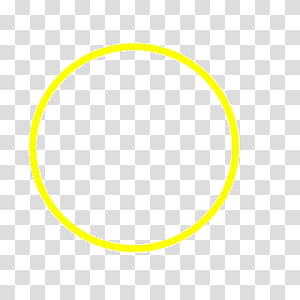 round yellow ring illustration transparent background PNG clipart