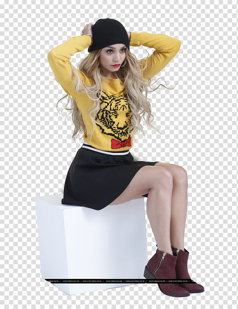 Vanessa Hudgens , Ay sshi Credit Me transparent background PNG clipart