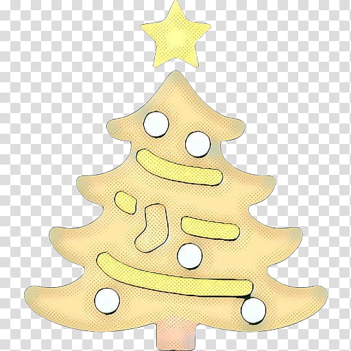 pop art retro vintage, Christmas Tree, Christmas Day, Christmas Ornament, Food, Yellow, Meter, Christmas Decoration transparent background PNG clipart