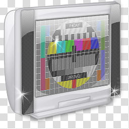 Release Shining Z , TV test card CRT television art transparent background PNG clipart