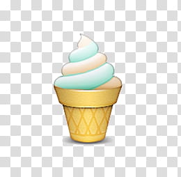 Emojis Editados, coned ice cream illustration transparent background PNG clipart