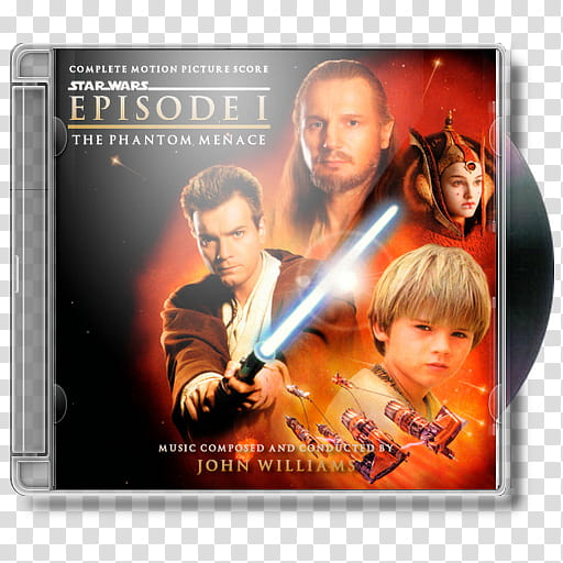 CDs  Star Wars Episode  The Phantom Menac, Star Wars I The Phantom Menace  icon transparent background PNG clipart