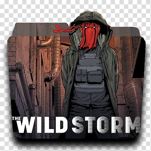 DC Rebirth MEGA FINAL Icon v, The-Wild-Storm-v., The Wild Storm graphic folder transparent background PNG clipart