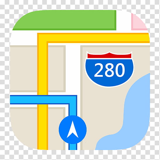 iOS  Alt Icons, Maps transparent background PNG clipart