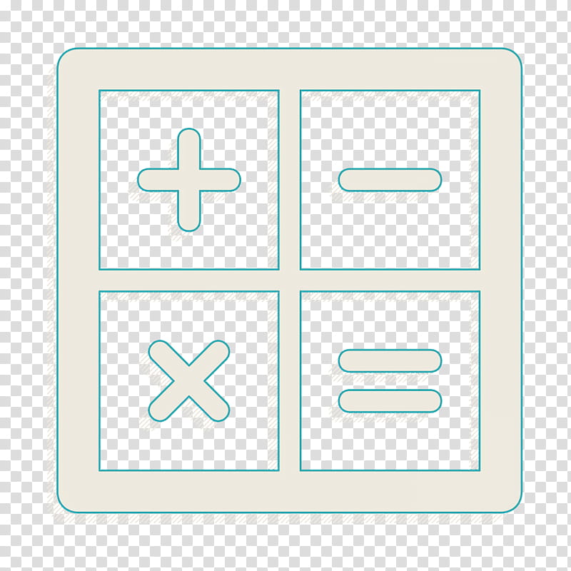 calculate icon calculator icon math icon, Office Icon, Technology, Square transparent background PNG clipart