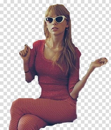 Taylor Swift RED transparent background PNG clipart