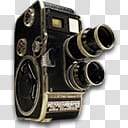 The Attic vol  Win, vintage black camera transparent background PNG clipart