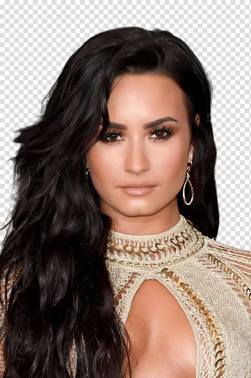 Face, Demi Lovato, Singer, Music, Fashion, Grammy Awards, Staples Center, Sober transparent background PNG clipart