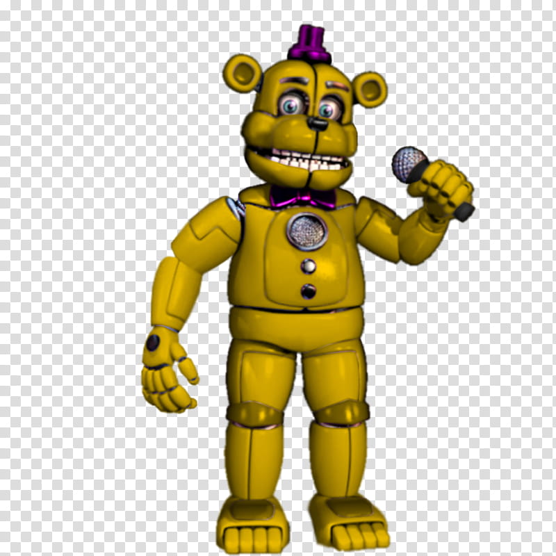 Funtime Classic Fredbear transparent background PNG clipart