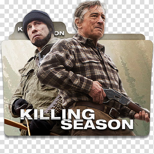 Robert De Niro Movies Folder Icon , Killing Season transparent background PNG clipart