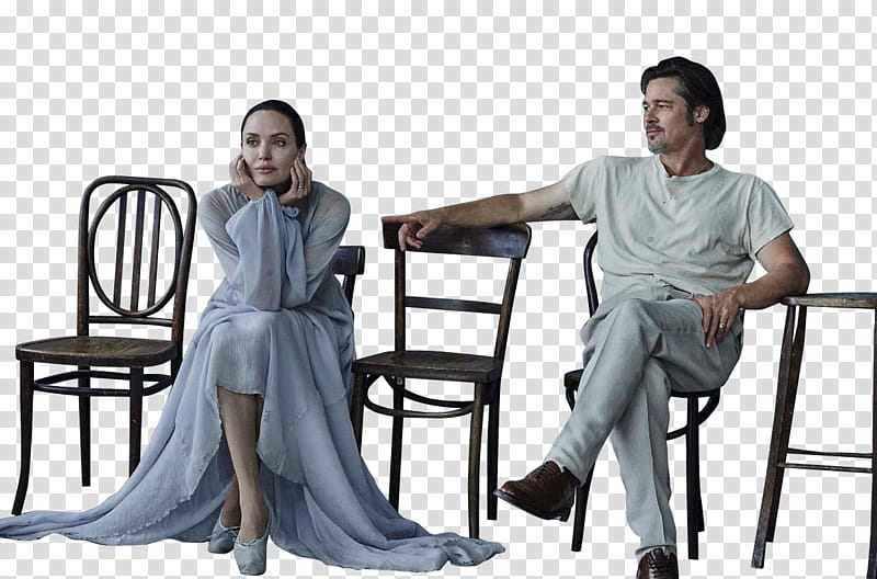 ANGELINA JOLIE AND BRAD PITT transparent background PNG clipart