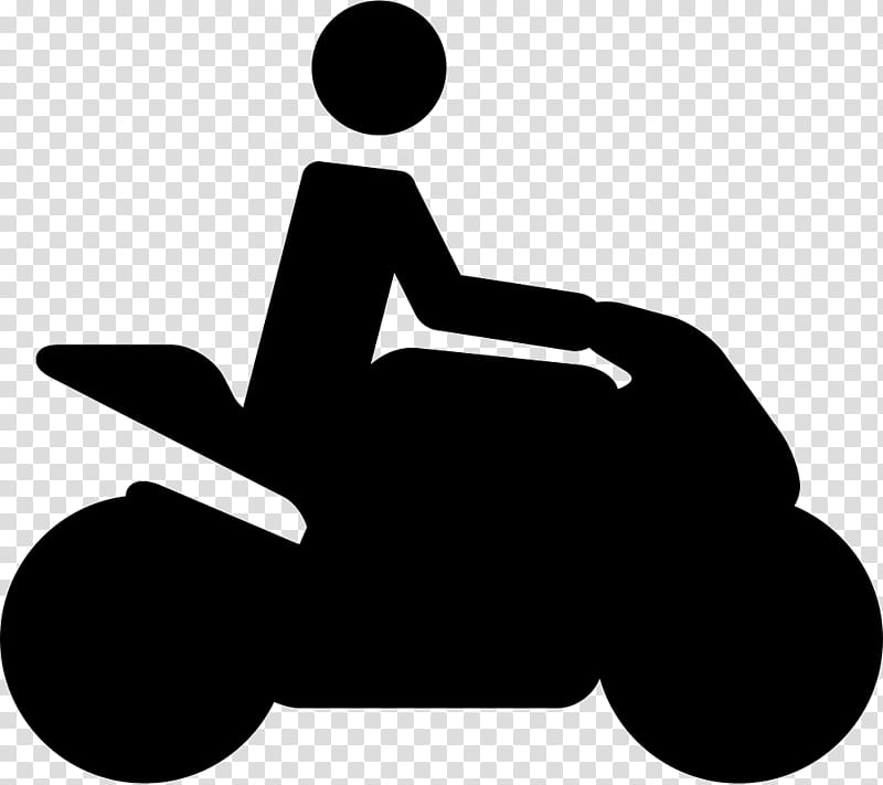 Motorcycle Vehicle, Silhouette, Sitting, Boating, Recreation, Logo, Motorsport transparent background PNG clipart