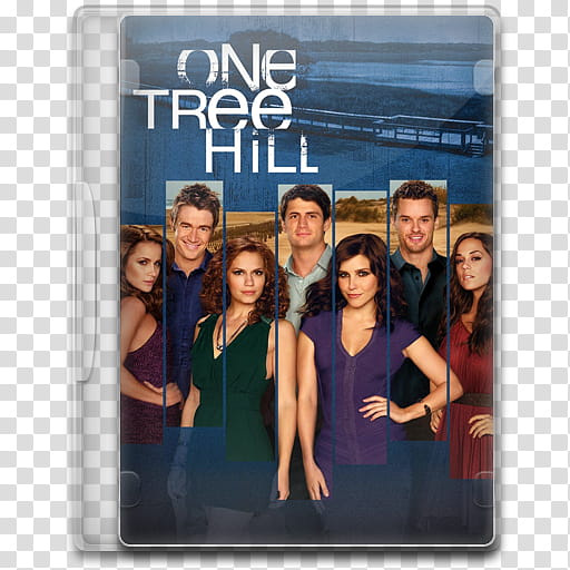 TV Show Icon Mega , One Tree Hill, One Tree Hill DVD case transparent background PNG clipart