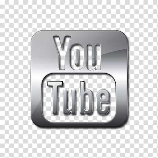  YouTube Icons Promo Pack, silver youtube transparent background PNG clipart