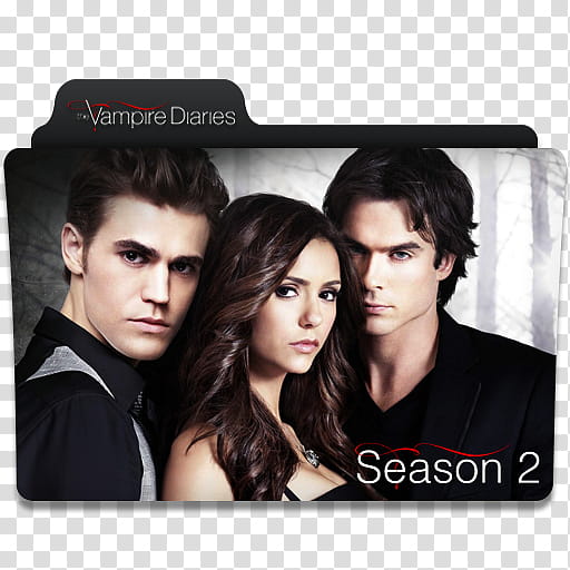 The Vampire Diaries   Folder Icons, Season  (-) transparent background PNG clipart