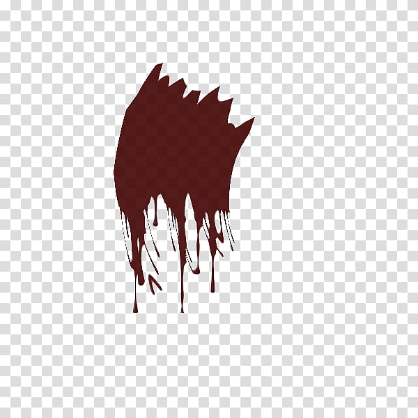Blood Brushes, dripping brown paint transparent background PNG clipart