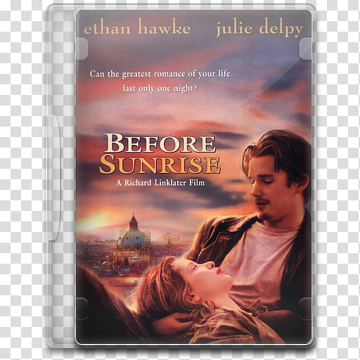 Movie Icon Mega , Before Sunrise, Before Sunrise DVD case transparent background PNG clipart