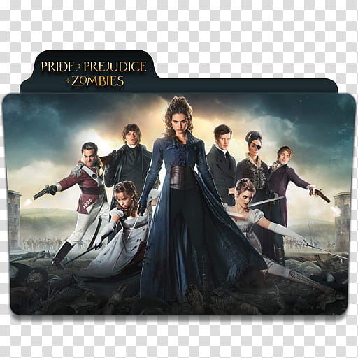 Pride and Prejudice and Zombies Folder Icon , Pride and Prejudice and Zombies v transparent background PNG clipart