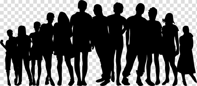 Group Of People, Social Group, Family, Human, Extended Family, Community, Silhouette, Portrait transparent background PNG clipart