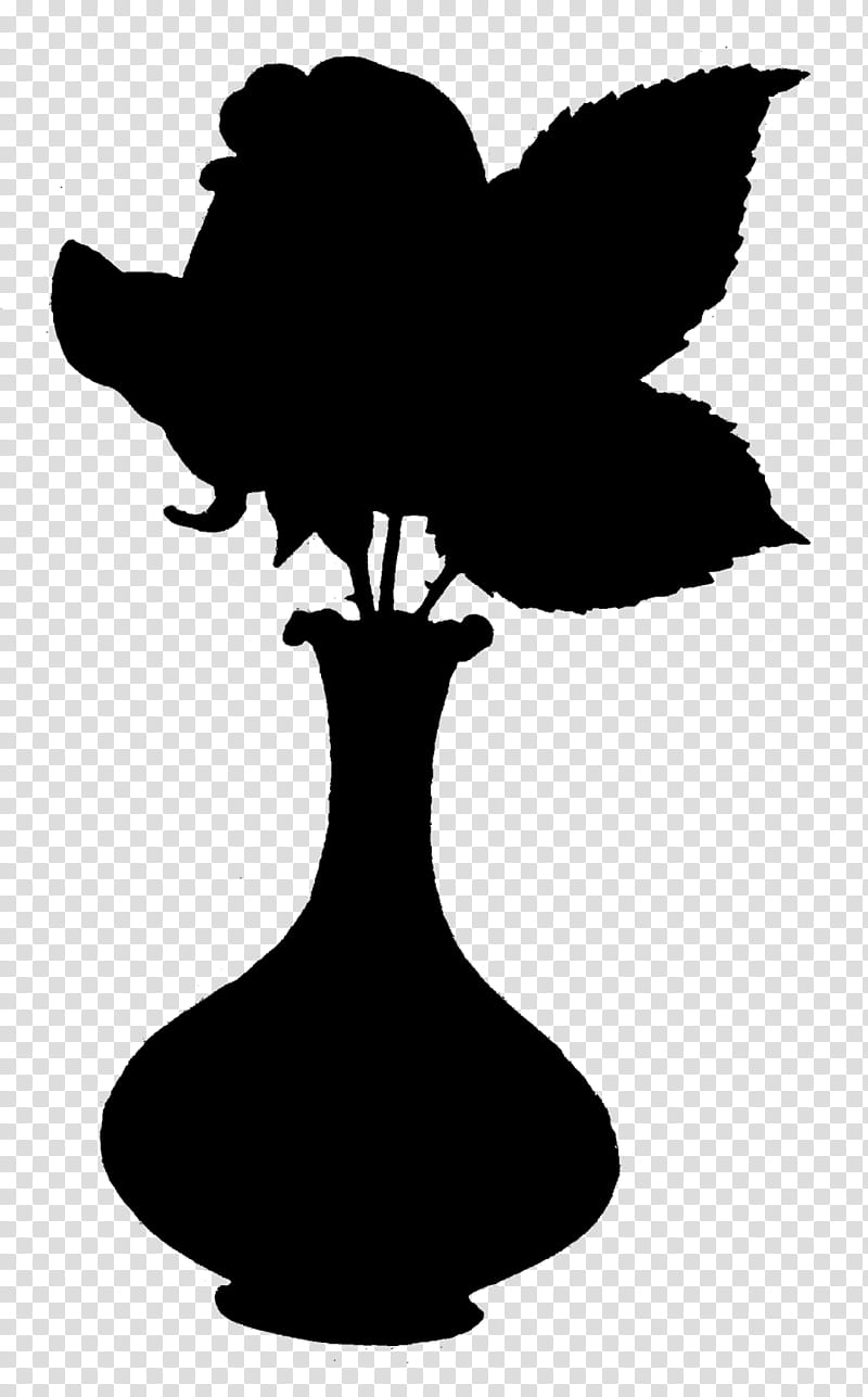 Bird Silhouette, Beak, Flower, Tree, Water Bird, Blackandwhite, Plant transparent background PNG clipart