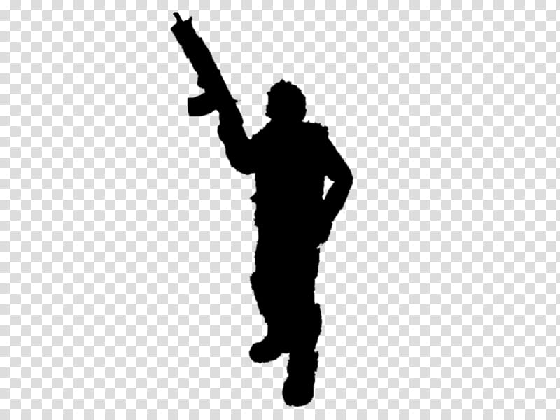 Army Soldiers Brush Set, silhouette of person carrying rifle transparent background PNG clipart