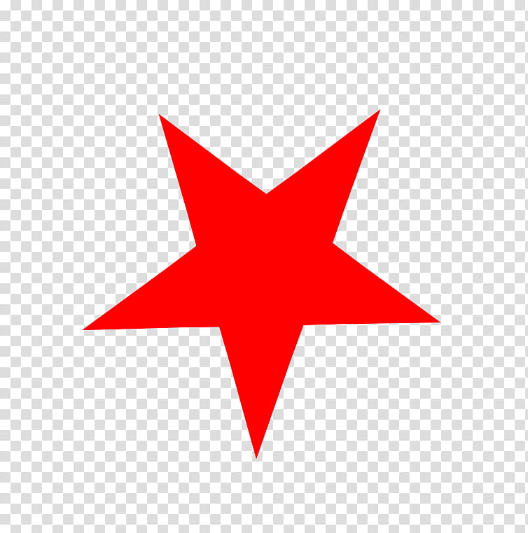 red star background