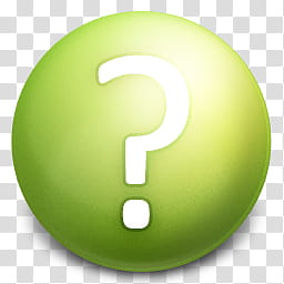 Aire s, round lime-green question mark art transparent background PNG clipart