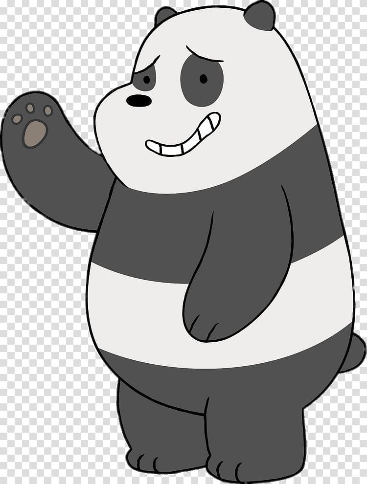 We Bare Bears, Giant Panda, Chloe Park, Polar Bear, Cartoon Network, Grizzly Bear, Nom Nom, Cuteness transparent background PNG clipart