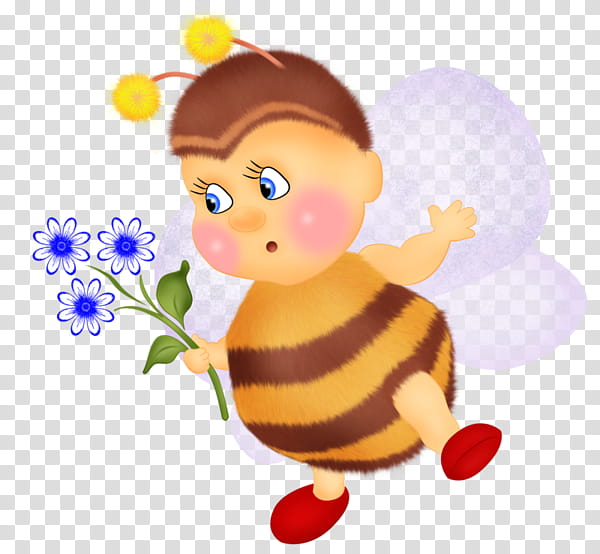 Birthday Flower, Bee, Birthday
, Pterygota, Bumblebee, 2018, Internet Forum, Lalaloopsy transparent background PNG clipart