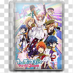 Uta no Prince sama Series Folder Icon DVD , UtaPri Maji Love  (px) transparent background PNG clipart