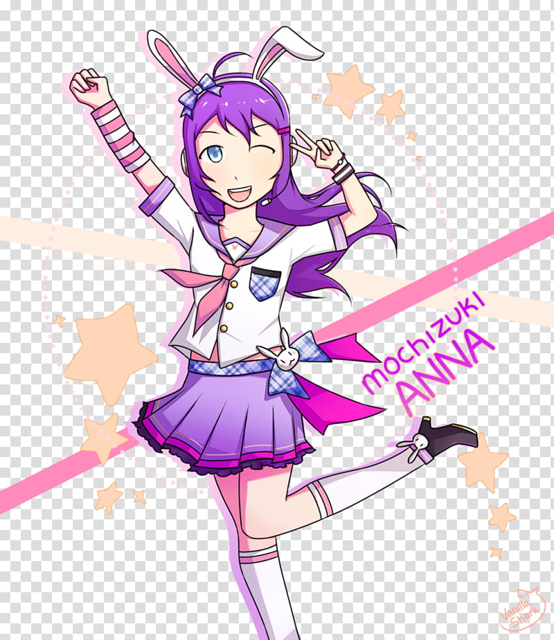 Mochizuki Anna! transparent background PNG clipart