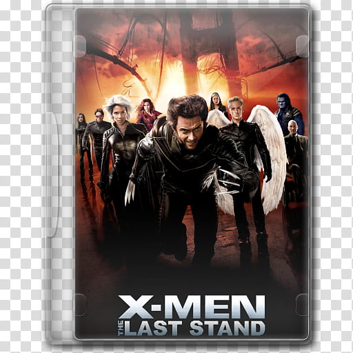 the BIG Movie Icon Collection XYZ, X-men The Last Stand transparent background PNG clipart