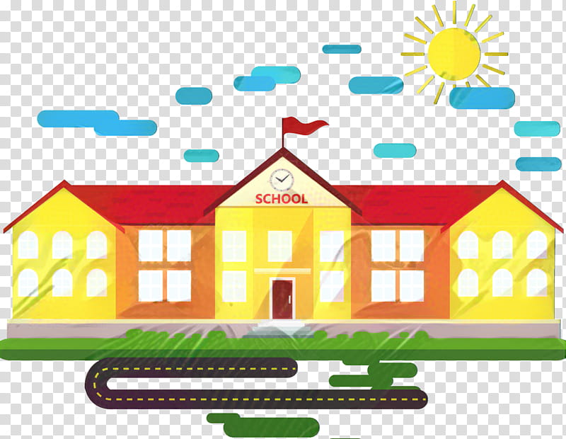 School Building, School
, Schoolyard, Cartoon, Drawing, Education
, Classroom, Student transparent background PNG clipart