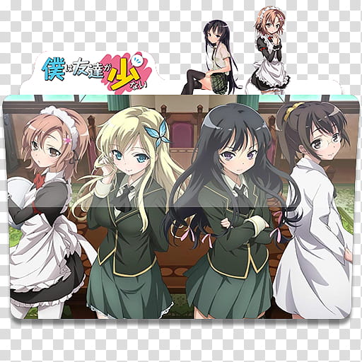 Anime Icon Pack , Boku wa Tomodachi ga Sukunai  transparent background PNG clipart