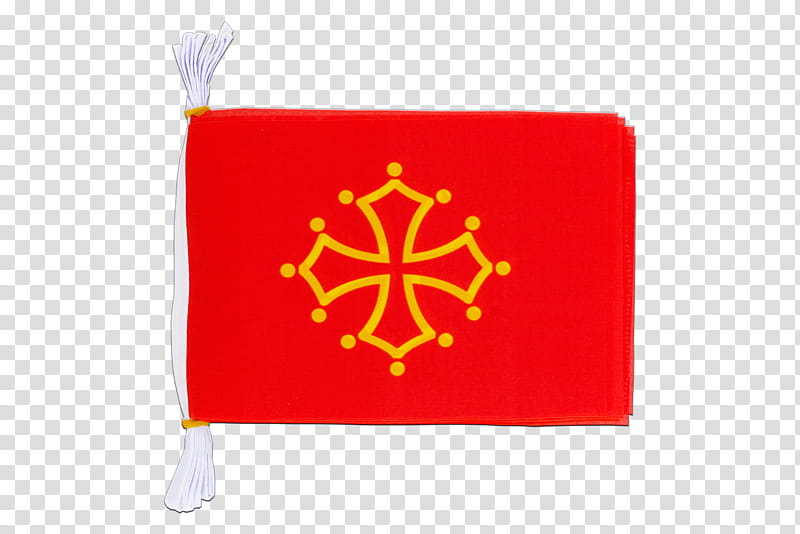 Red Cross, Occitan Cross, Regions Of France, Flag, Occitan Language, Occitanie, Rectangle transparent background PNG clipart