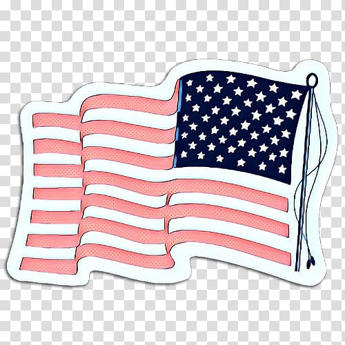 Vintage, Pop Art, Retro, United States, Flag Of The United States, Book, Pink, Line transparent background PNG clipart