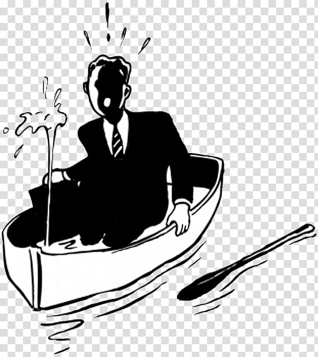 Boat, Net, Shoe, Human, Sales, Character, Black, Black And White transparent background PNG clipart