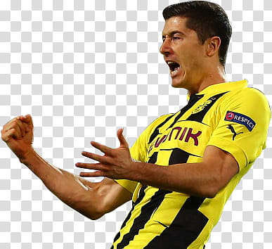 Robert Lewandowski Render transparent background PNG clipart