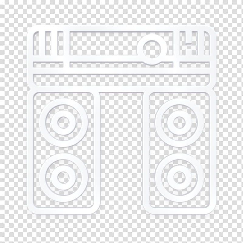 asset icon loan icon multimedia icon, Music Icon, Pawnshop Icon, Sound Icon, Speaker Icon, Boombox, Circle, Line transparent background PNG clipart