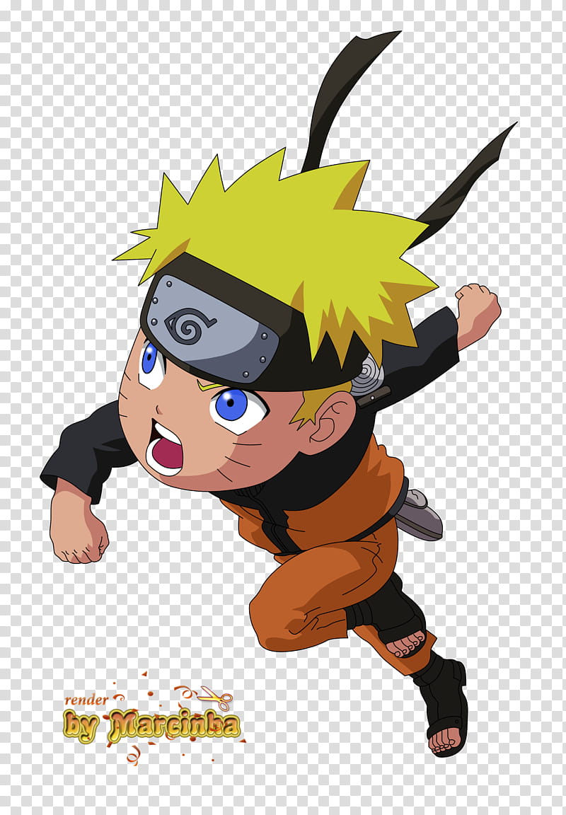 Chibi NarutoUzumaki, Naruto Shippuden character transparent background PNG clipart