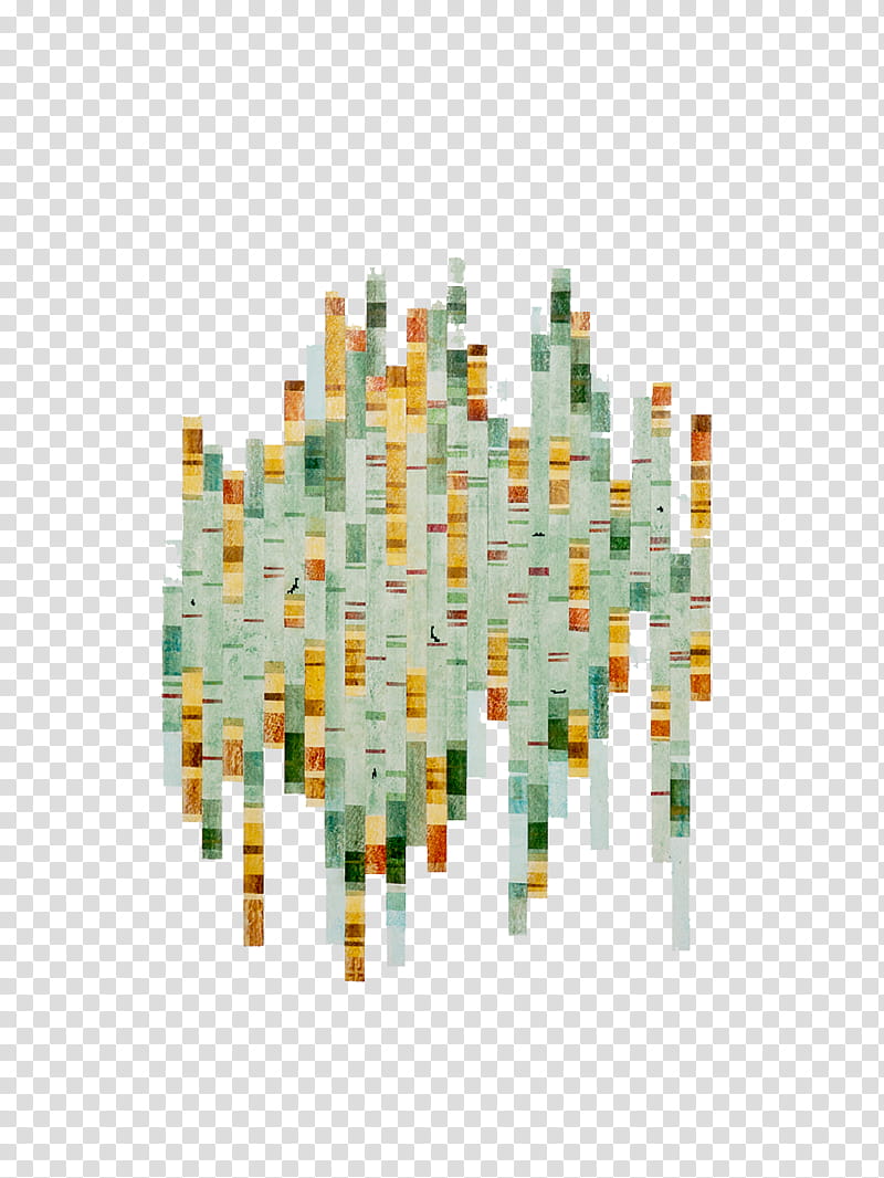 , green and orange abstract painting transparent background PNG clipart