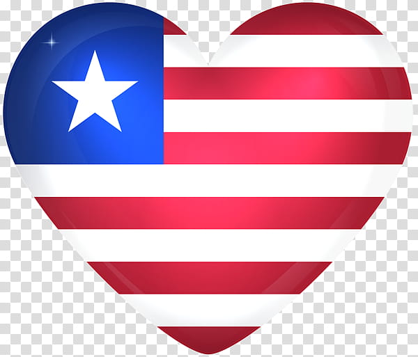 Heart, Liberia, Flag Of Liberia, National Flag, Tshirt, Flag Of The United States transparent background PNG clipart