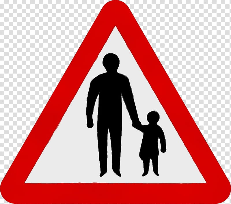 People Silhouette, Watercolor, Paint, Wet Ink, Road Signs In Singapore, Traffic Sign, Warning Sign, Left And Righthand Traffic transparent background PNG clipart